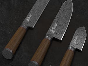 Why Damascus Kitchen Knives Are Essential for Detail Work